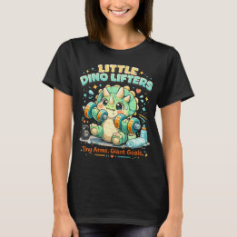 Little Dino Lifters 8KG | Kleine Armen Grote Doele T-shirt