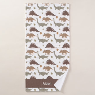 Little Dino Personalized kinder Badhanddoek