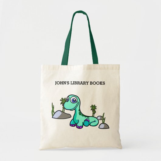 Little Dinosaur Bibliothèque Livres Budge Sac four (Devant)