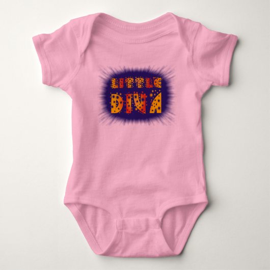 Little Diva (2) Romper (Voorkant)