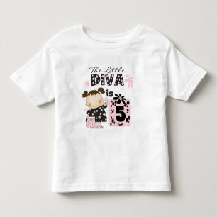 Little Diva 5th Birthday Tshirts et cadeaux