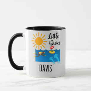 Little Diver avec Jelly Fish - Combo Mug