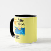 Little Diver avec Jelly Fish - Combo Mug (Devant gauche)