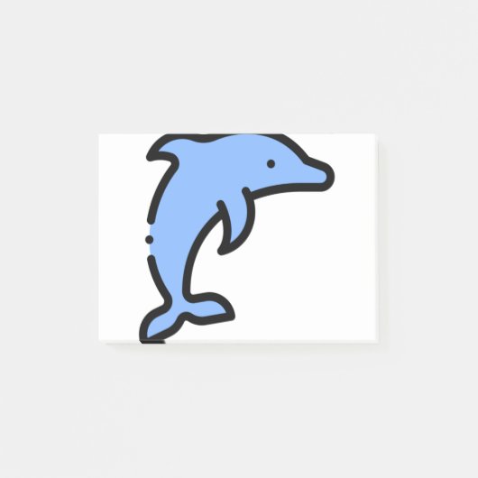 Little Dolphin Post-it® Notes (Voorkant)