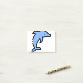 Little Dolphin Post-it® Notes (Op bureau)