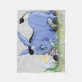 Little Donkey Baby Fleece Blanket Deken (Voorkant)