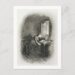 Little Dorrit uit 'Charles Dickens: A Gossip abo Briefkaart
