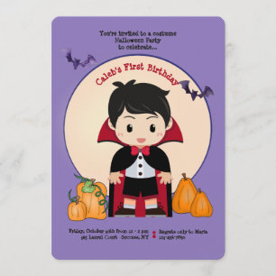 Little Dracula-uitnodiging Kaart