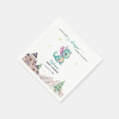 Little Dragon staat op het punt om Baby shower uit Servet (Hoek)