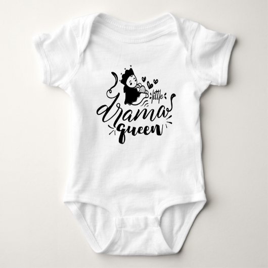 Little Drama Queen Romper (Voorkant)