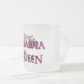 Little Drama Queen T-shirts en Gifts Matglas Koffiemok (Voorkant rechts)