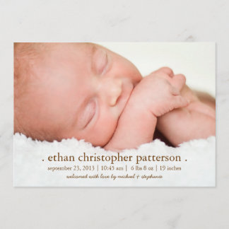 Little Dream Two Photo Faire-part de naissance mod