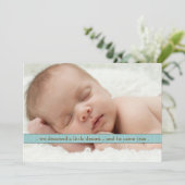 Little Dream Two Photo Faire-part de naissance mod (Debout devant)