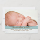 Little Dream Two Photo Faire-part de naissance mod (Dos)