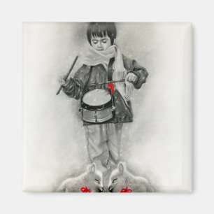 Little Drummer Boy Magnet Magneet