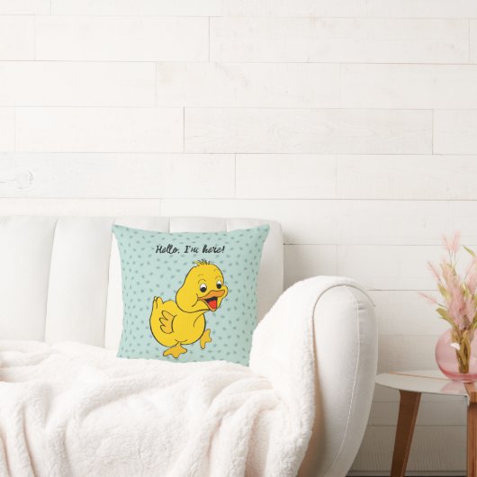 "Little Duck" Baby Pillow Kussen (Bank)