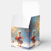 Little Duck Holiday Favor Box Bedankdoosjes (Geopend)