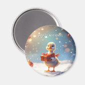 Little Duck Holiday Magnet (Recto/Verso)