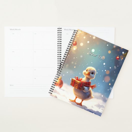 Little Duck Holiday Planner (Devant avec enveloppe)