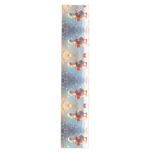 Little Duck Holiday Table Runner Medium Tafelloper (Voorkant)