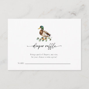 Little Ducklings Duck Baby shower Boek Verzoek Informatiekaartje