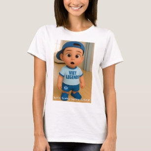 Little Dude Serie 1 #VL - Geboren om te Schitteren T-shirt