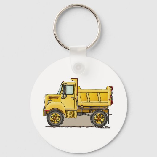 Little Dump Truck Sleutelhanger (Voorkant)