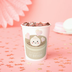 Little Dumpling Birthday Papieren Bekers
