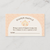Little Dumpling Dim Sum Baby shower Informatiekaartje (Voorkant)