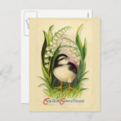 Little Easter Bird  Briefkaart (Voorkant / Achterkant)