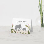 Little Elephant Merci note<br><div class="desc">Illustration peinte à l'huile d'éléphant adorable par Shelby Allison.</div>