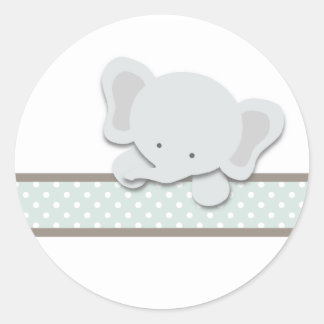 Little Elephant {Turquoise} | Stickers