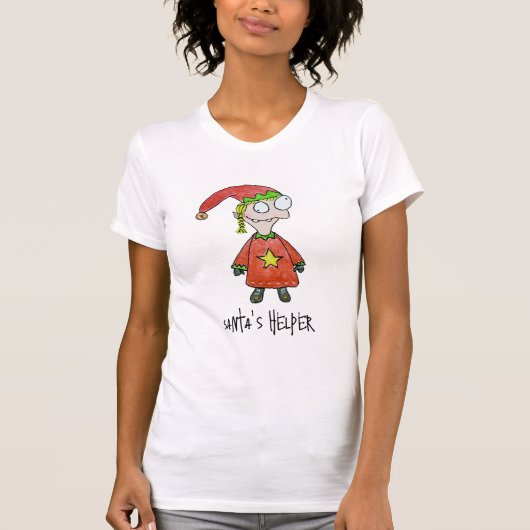 Little Elf Girl T-shirt (Voorkant)