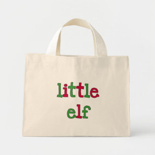 Little Elf Holiday T-shirts en Gifts Mini Tote Bag