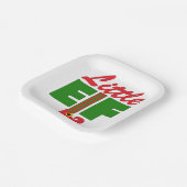 Little Elf Papieren Bordje (Gebogen)