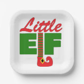 Little Elf Papieren Bordje (Voorkant)