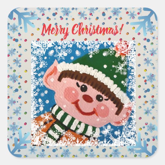 Little Elf Sticker (Voorkant)
