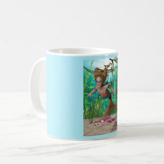 Little Elvira Mermaid Koffiemok (Voorkant links)