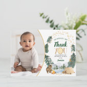 Little Explorer bedankje Bedankkaart (Staand voorkant)