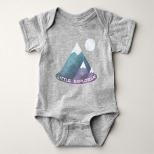 Little Explorer Mountain Scene Romper