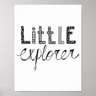 Little Explorer - Neursery of Kinder Room Poster