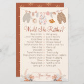 Little Explorer Safari Adventure Boho Party Game (Voorkant / Achterkant)