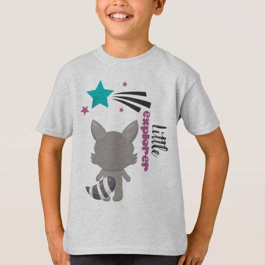 Little Explorer Tagless ComfortSoft® T-Shirt (Voorkant)