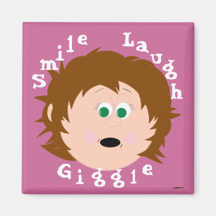 Little Faces Smile Laugh Giggle Magneet