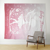 Little Fairy Floral Achtergrond Wandkleed (In Situ (horizontaal))