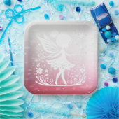 Little Fairy Floral Paper Bord (Feest)