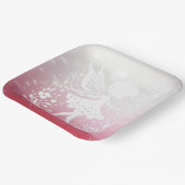 Little Fairy Floral Paper Bord (Gebogen)