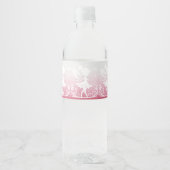 Little Fairy Floral Waterfles Etiket (Voorkant)