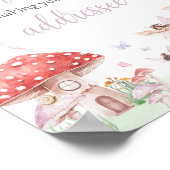 Little Fairy Whimsical Envelope Station Poster (Hoek)