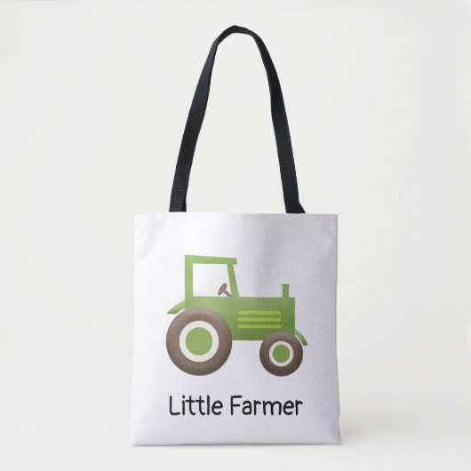 Little Farmer Green Tractor Draagtas (Voorkant)